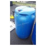 Blue poly 55 gallon Barrel