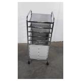 Rolling Organizer, 4 lower bin drawers with 6