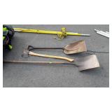 3pc Tool Lot. Axe & 2 Shovels