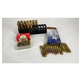 Mixed ammo, 22 long, 5.56x45mm 55grain, 308 win,
