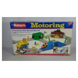 Playskool Motoring, preschooler race car track,