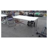 4ft Poly top Folding Table