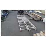 Two Aluminum Extension Ladders, 16ft & 20ft. Both