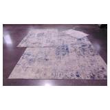 Room rug, area rug-cut edges, scatter rug,