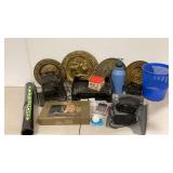 Relief wall plates, organizers, holiday