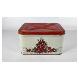 Color ware vintage bread box, wear as shown