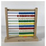 Melissa and Doug abacus like learning toy