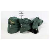 Three WWII German military and civil police c