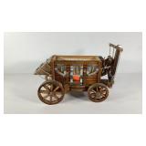 Stage coach lamp, missing top cover