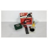 Sweater stone, rolling scissors, patches and mini