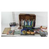 Travel books, map of Italy, travel guides of