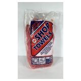 Opened pack of shop towels, nearly full