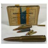 Mixed Ammo, armor piercing .30 M2 cal, LC 84