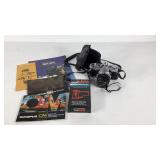 Olympus OM-1 camera with film safe