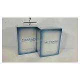 Two YACHT MAN, Metal eau DE toilette spray. 3.4