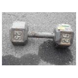 Steel weight Room Dumbbell weight 25lbs