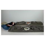 Sports fan group, two 64 x 84 duvet style covers