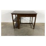 Childs desk, 36x22x27