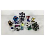 Toys, cars, helicopters, transformers, etc.