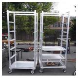 Two New Age Industrial Commercial Rolling Tray