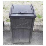 Suncast Patio Trash Container Box