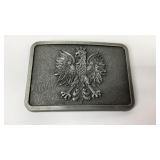 Poland coat of arms belt buckle