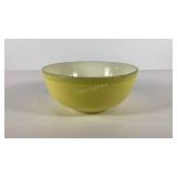 Pyrex yellow 10 inch mixing bowl