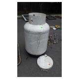 Large Outdoor Propane Tank 42" tall. 24" dia