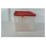 Flip top tote. 15"×21"×12".