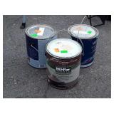 3 buckets of Paint, fill almost full