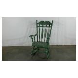 Rocking chair, painted wood
