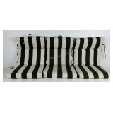 Three stripped patio chair cushions. Need