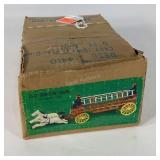 Cast iron fire engine with hook and ladder, new