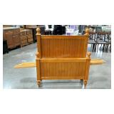 Twin head and footboard, includes side rails and