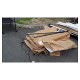 Baby Crib, unassembled on skid, paper wrapped