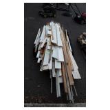 Pine House Trim Boards, skid lot pile, misc pcs