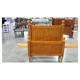 Twin head and footboard, includes side rails and