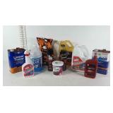 Transmission fluid, car wash, HiDri snow and ice