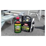 Lawn Chemicals lot, gallon Ortho GroundClear, at