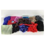 Scarves, hat, wrap and cowl necks