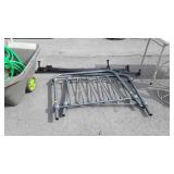 Bed, Twin size, like new metal headboard  and