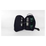 Brookstone coffee set backpack