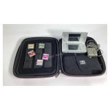 Nintendo DS Lite with case and games