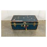 Storage trunk, 31x17x13, stickered as shown