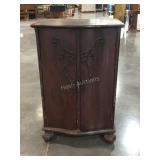 Victorian music cabinet, condition as shown