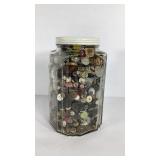 Big jar of buttons