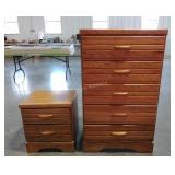 Carolina chest of drawers and nightstand