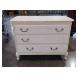 Chest of drawers, painted, 38x17x30