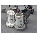 4 Kerosene Heaters for Scrap or parts