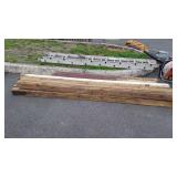 Pressure treated 4x4 post Lot. 14 total. 5